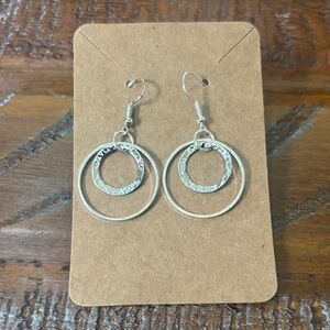 Silver Hoop Earrings